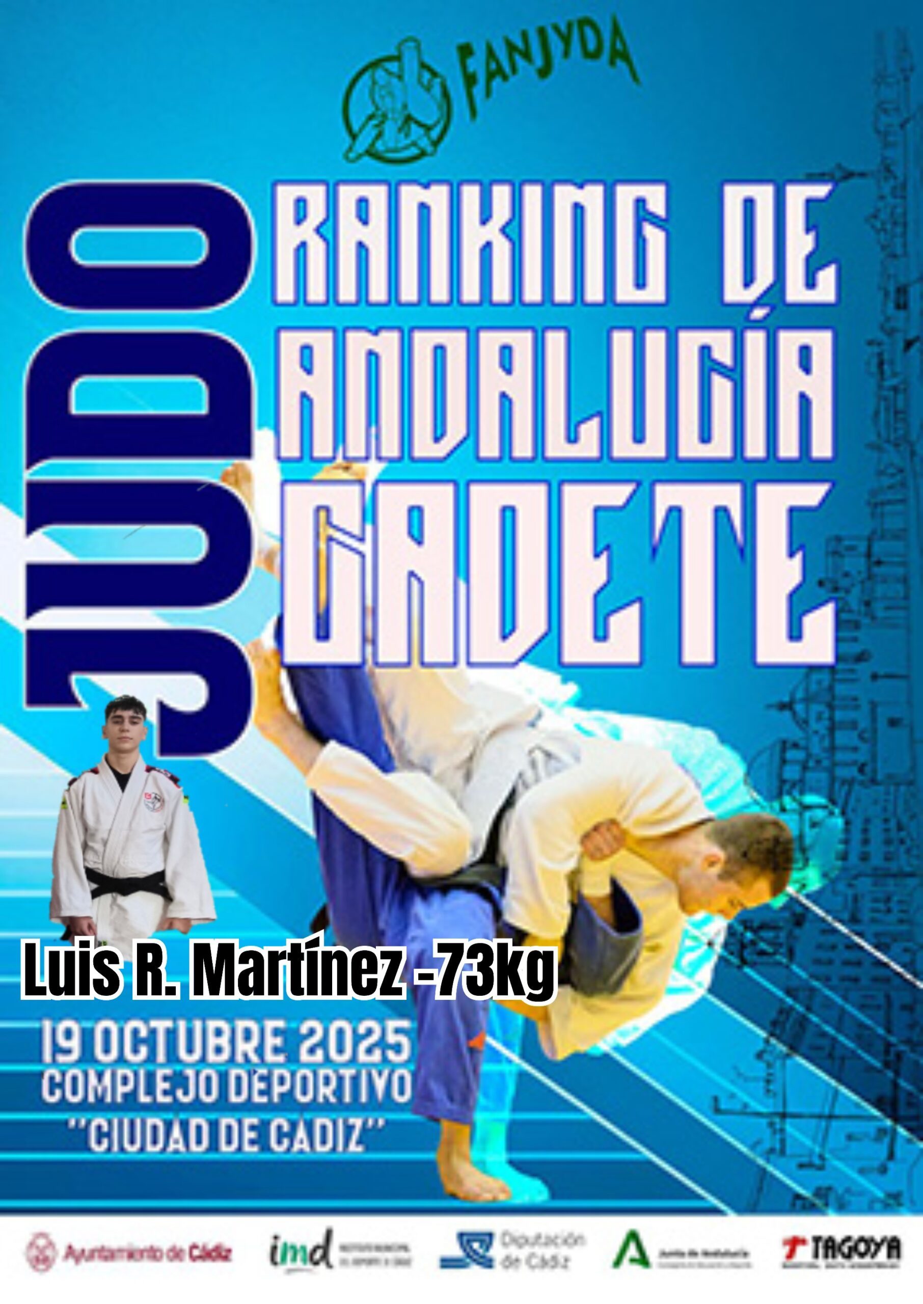 RANKING ANDALUZ CADETE DE JUDO CIUDAD DE CADIZ