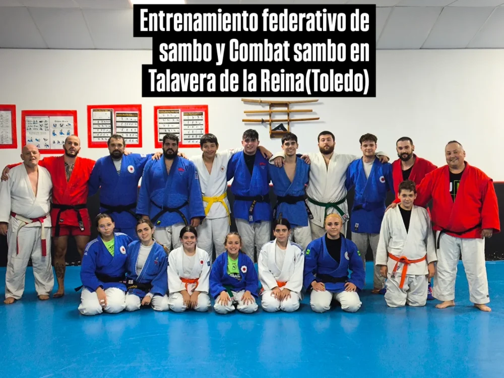 ENTRENAMIENTO FEDERATIVO MANCHEGO DE SAMBO Y COMBAT SAMBO