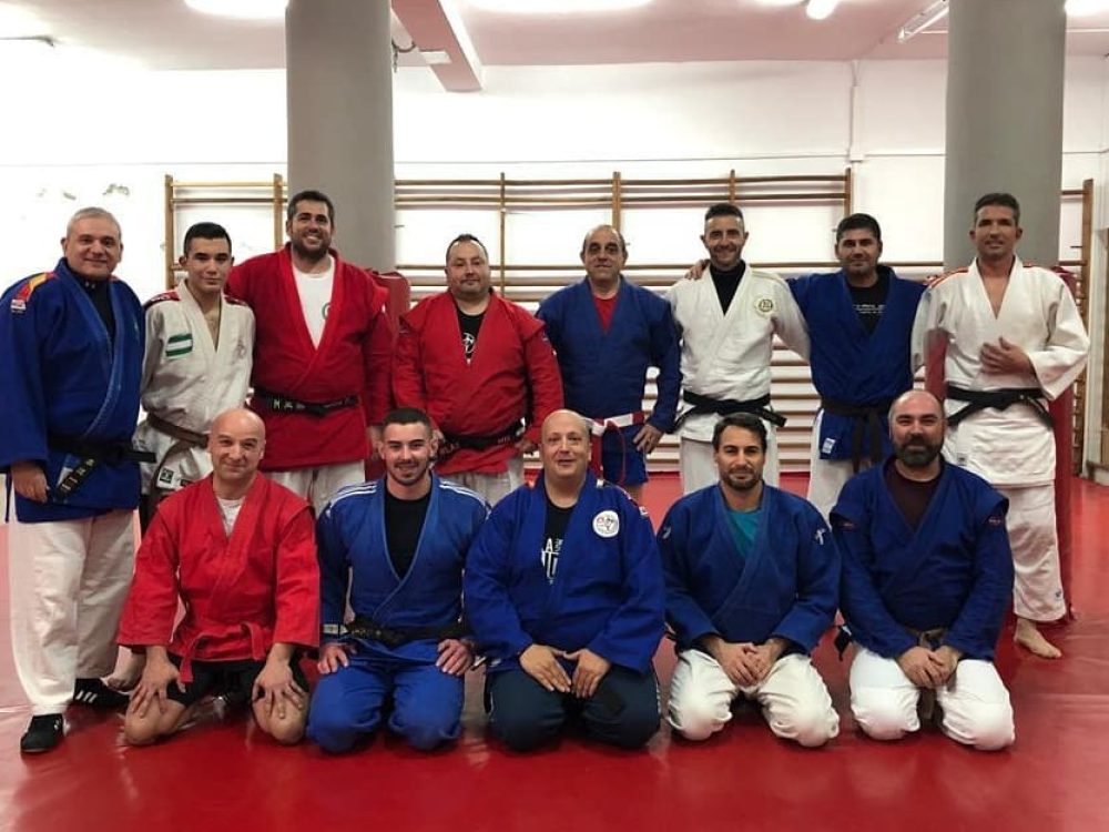 EXAMEN DE CINTURON NEGRO DE SAMBO EN EL CLUB