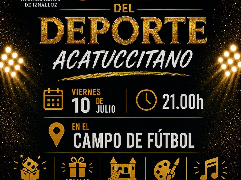 III GALA DEL DEPORTE IZNALLOZ 2026